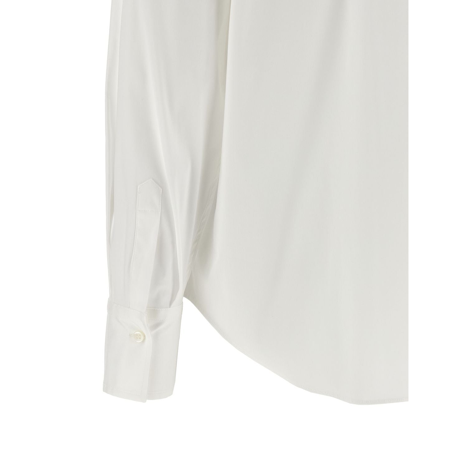 Brunello Cucinelli White Cotton Blouse