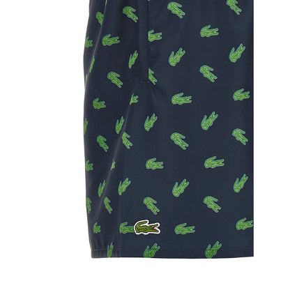 Lacoste Blue Polyester Swim Shorts