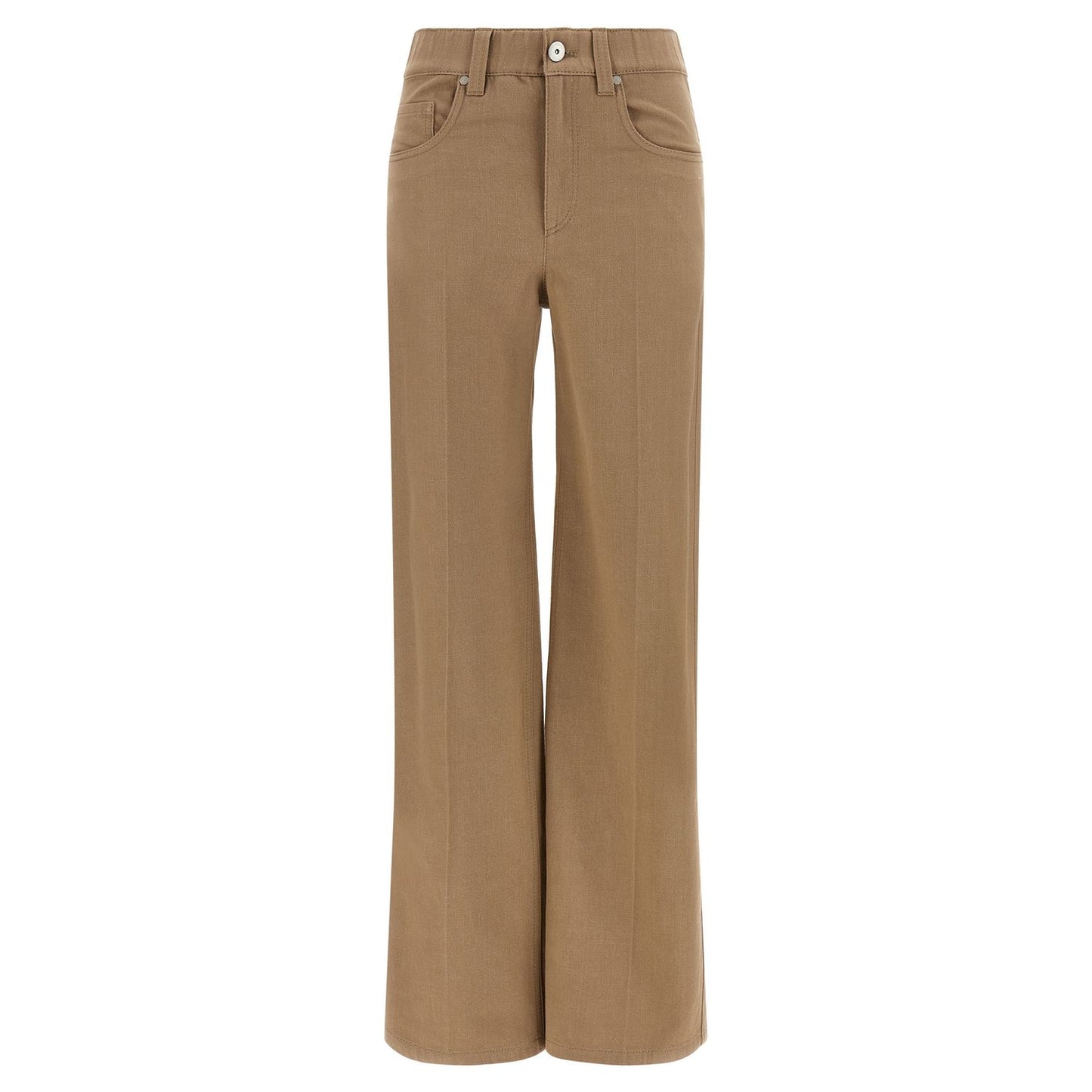 Brunello Cucinelli Beige Cotton Jeans Denim