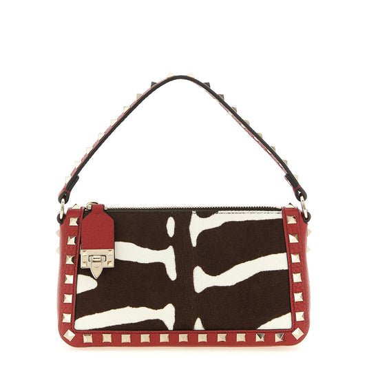 Valentino Garavani Multicolor Calfskin Shoulder Bag