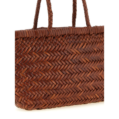 Dragon Diffusion Brown Calfskin Handbag
