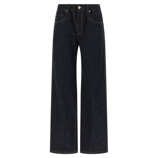 Brunello Cucinelli Blue Cotton Jeans Denim