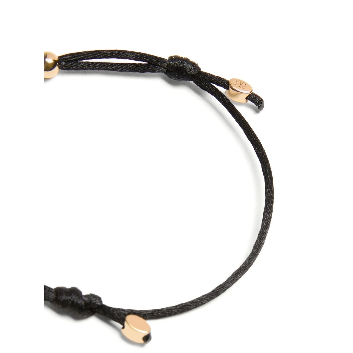 Valentino Garavani Black Polyester Bracelet