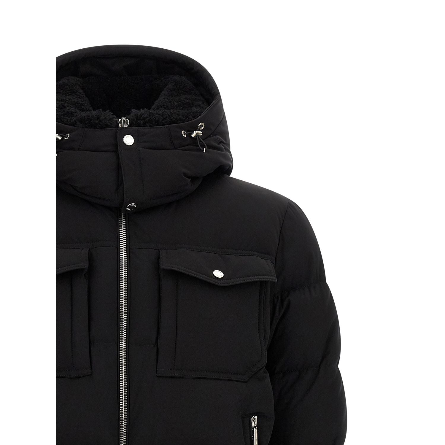MooRER Black Wool Bomber