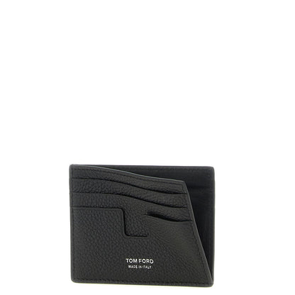 Tom Ford Black Calfskin Cardholder