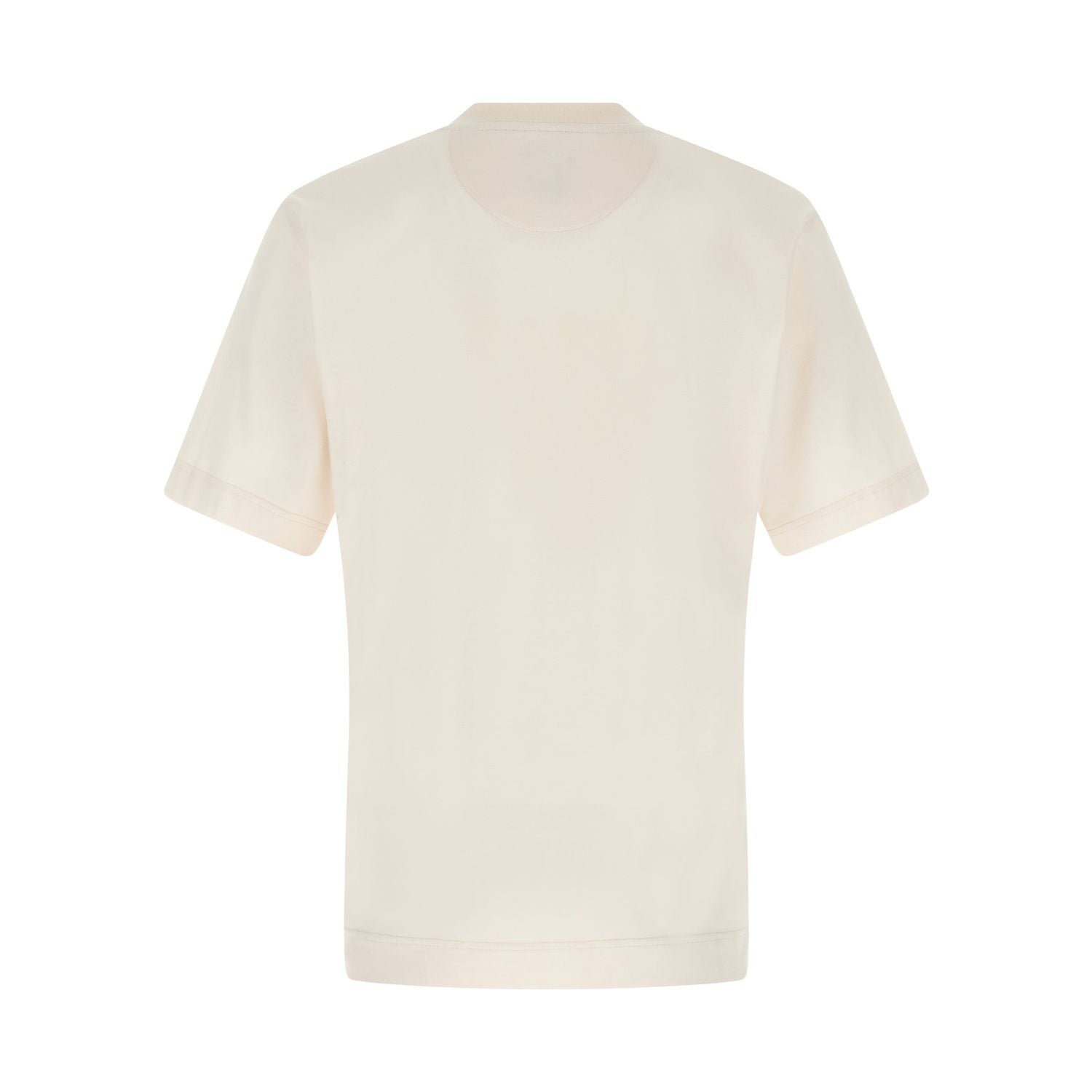 Fendi White Cotton T-Shirt