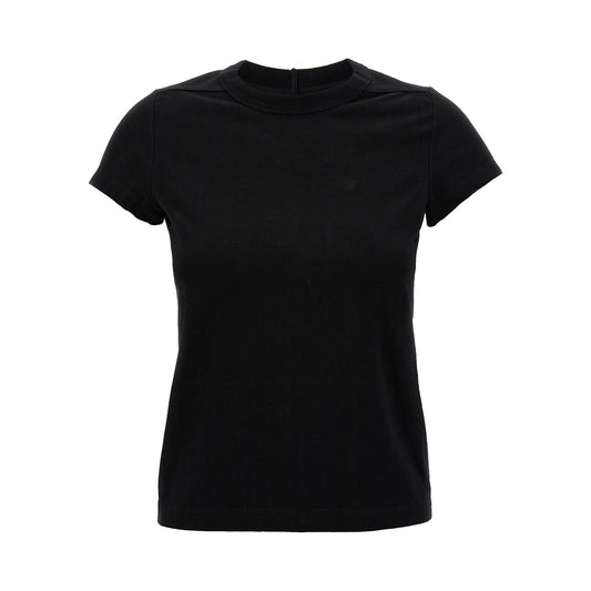 Rick Owens Black Cotton T-Shirt