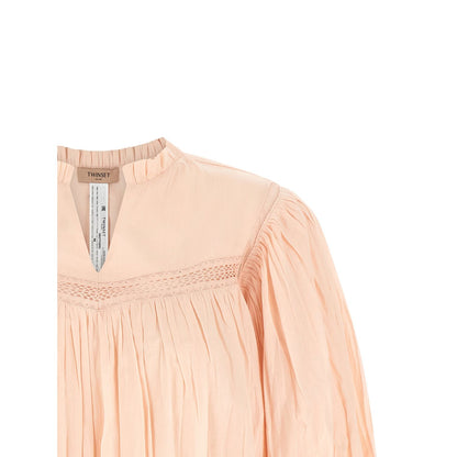 Twinset Multicolor Cotton Blouse