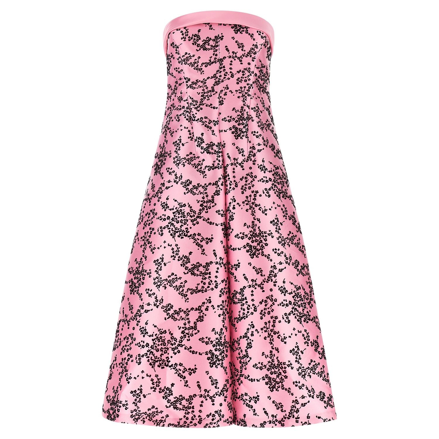 Alberta Ferretti Multicolor Polyester Midi Dress