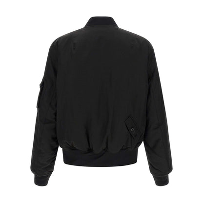 Y-3 Black Polyamide Bomber