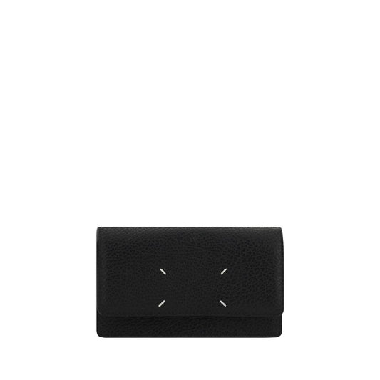 Maison Margiela Black Calf Leather Bos Taurus Wallet