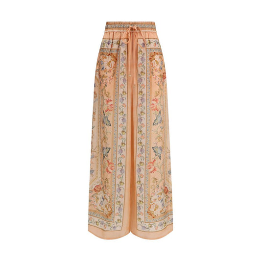 Zimmermann Multicolor Silk Casual Pants