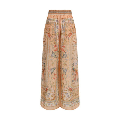 Zimmermann Multicolor Silk Casual Pants