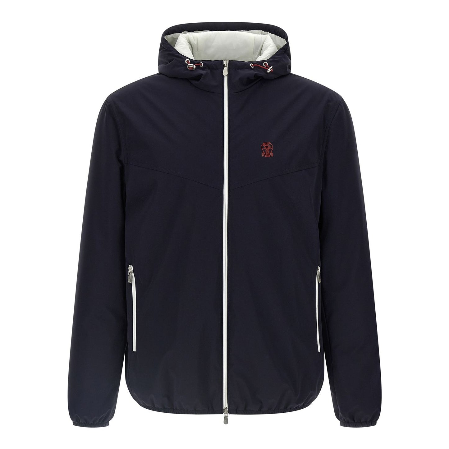 Brunello Cucinelli Blue Polyamide Shell Jacket