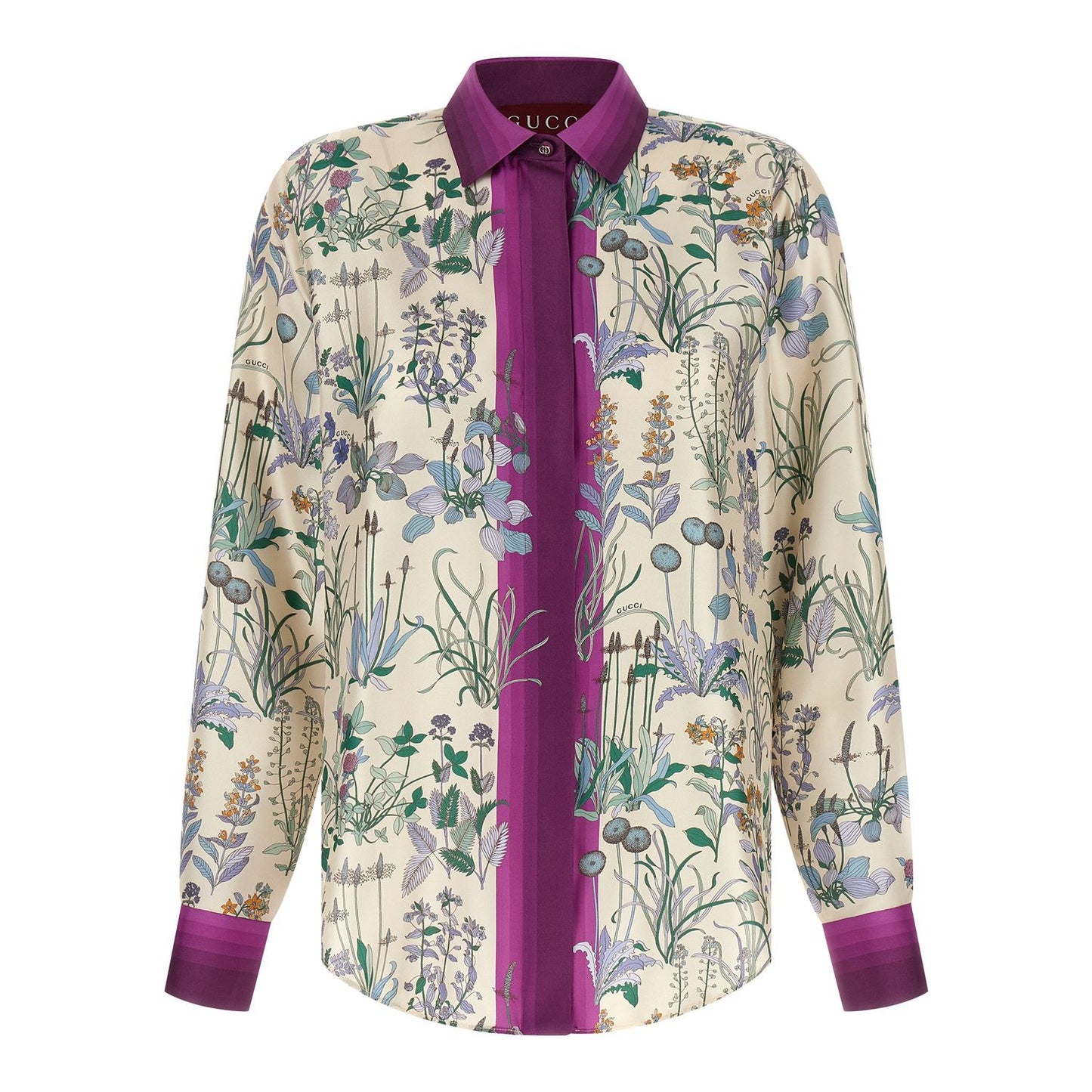 Gucci Multicolor Silk Blouse