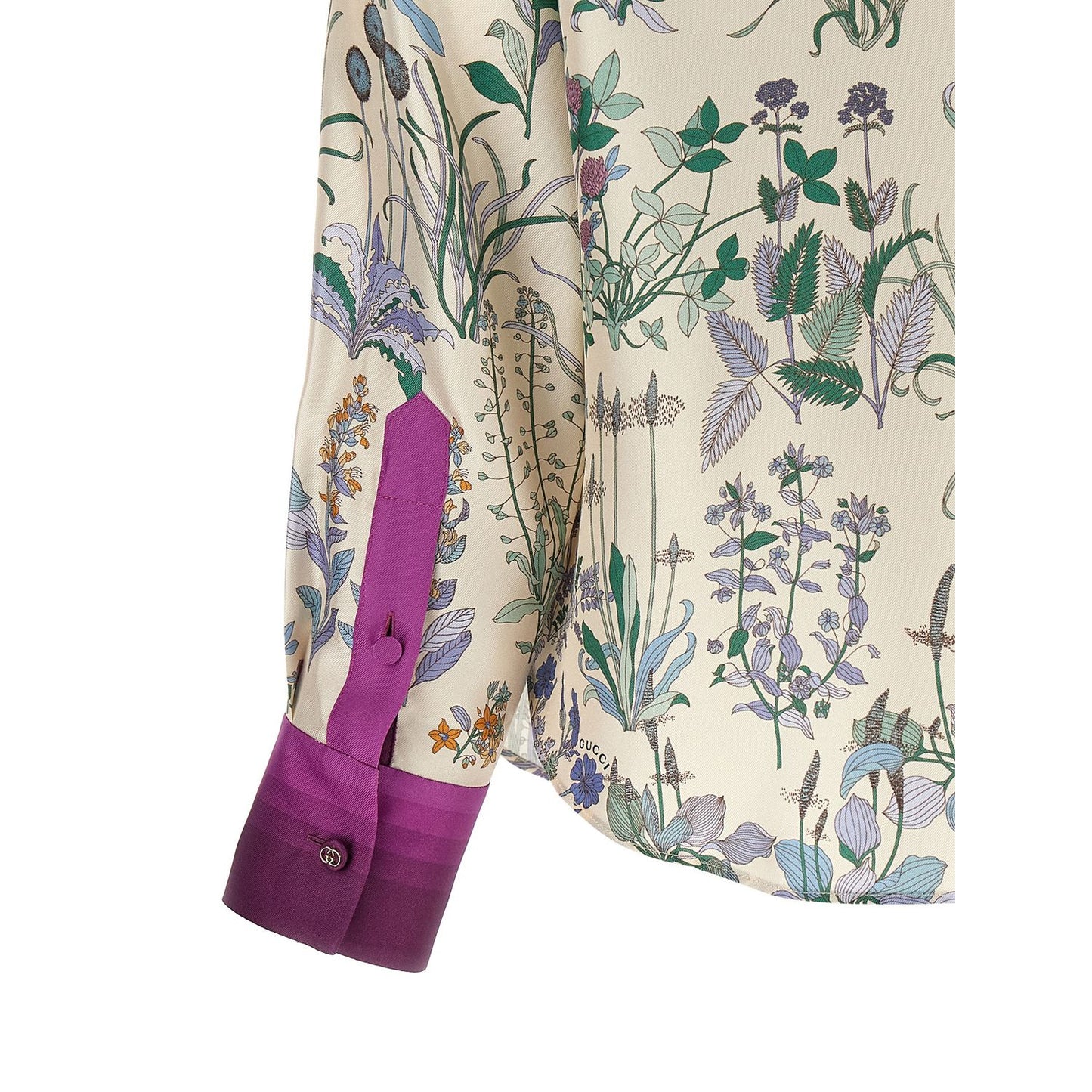 Gucci Multicolor Silk Blouse
