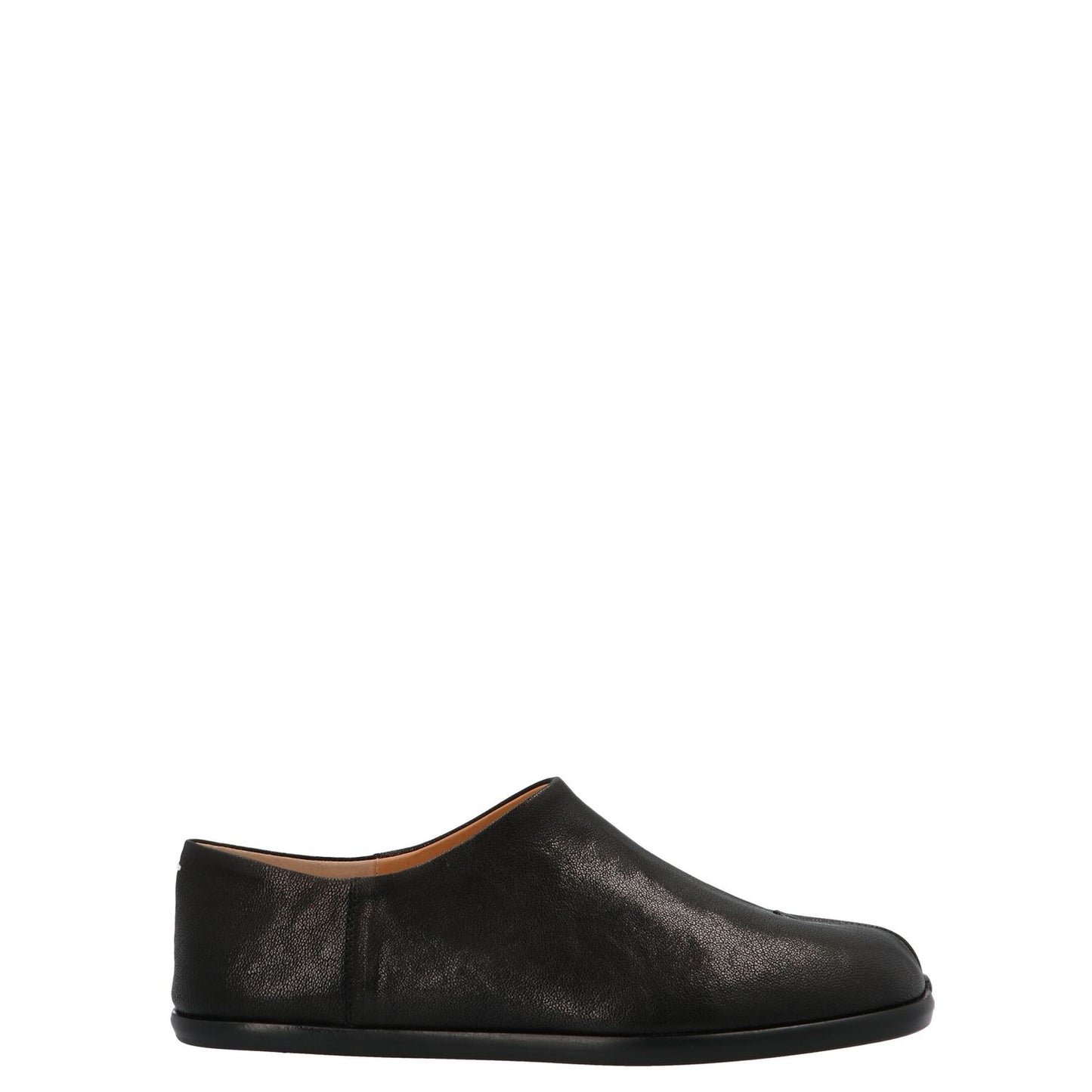 Maison Margiela Black Lamb Leather Ballet Flats