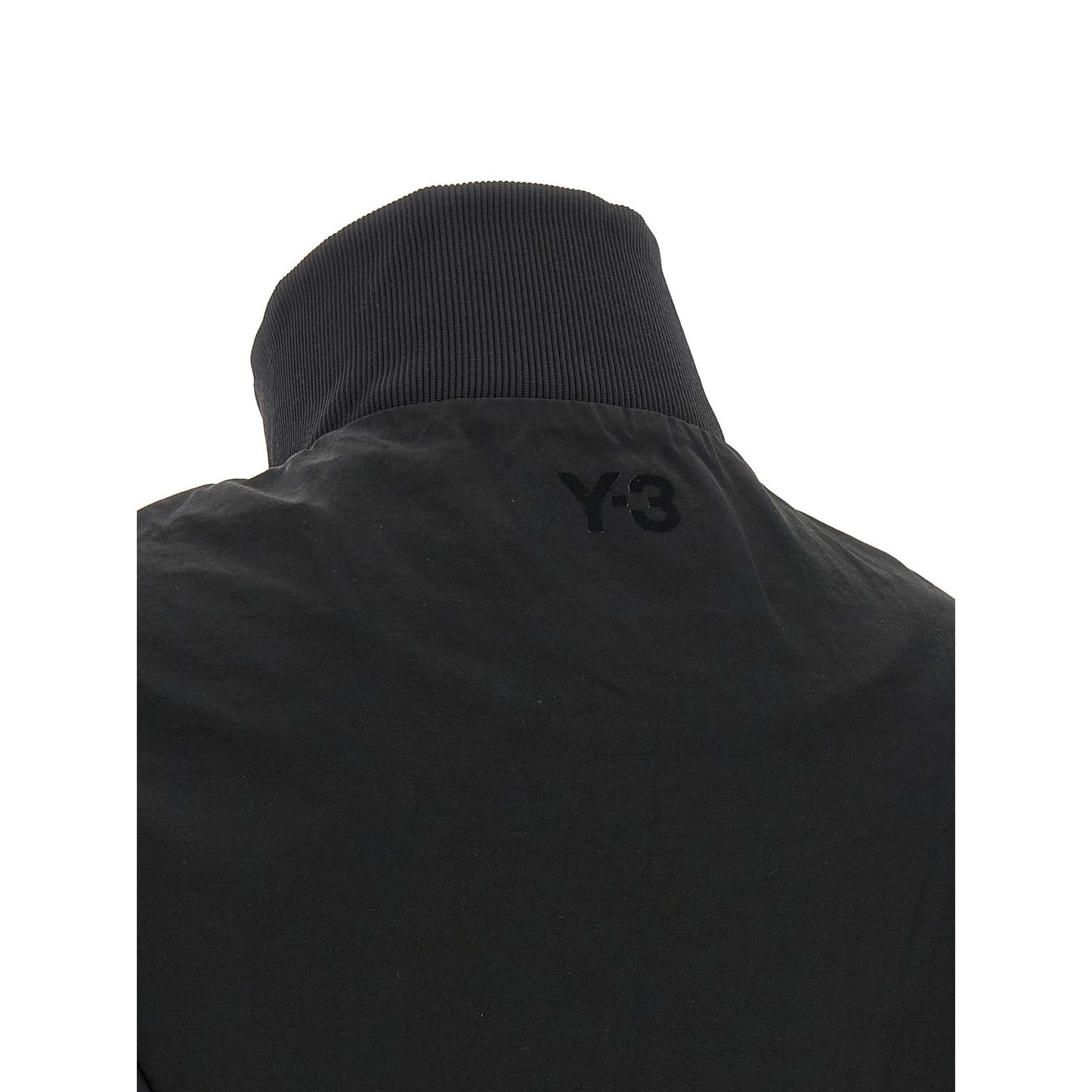 Y-3 Black Polyamide Sweatshirt