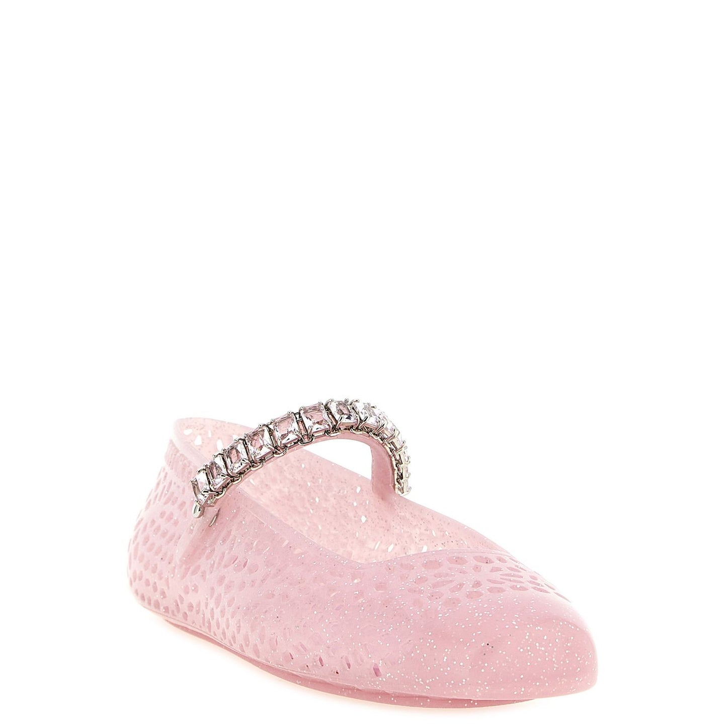 Jimmy Choo Multicolor Plastic Ballet Flats
