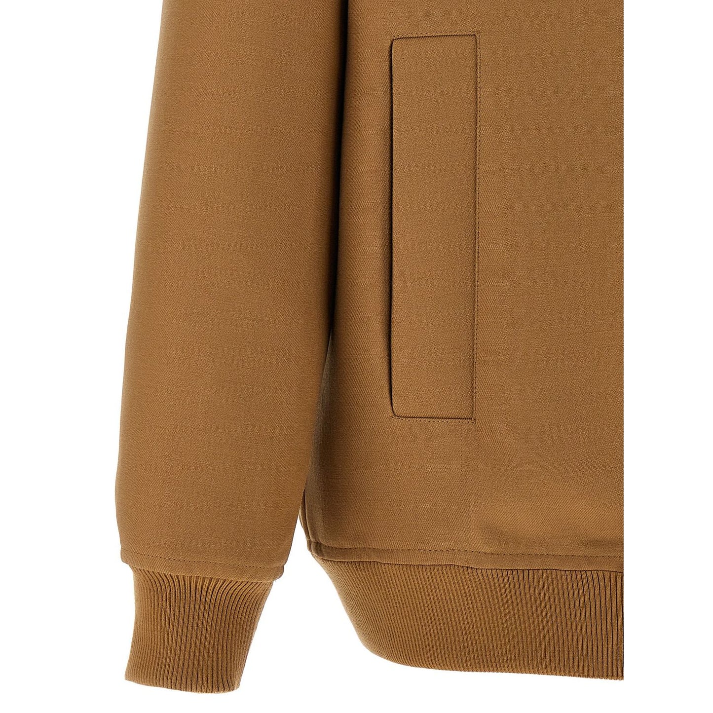 Gucci Brown Wool Full-Length Jacket