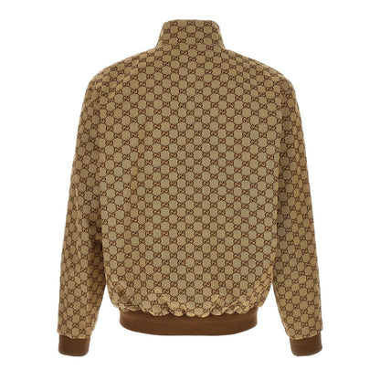 Gucci Beige Cotton Bomber