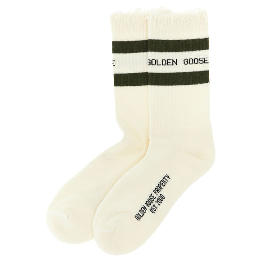 Golden Goose Bicolor Cotton Socks