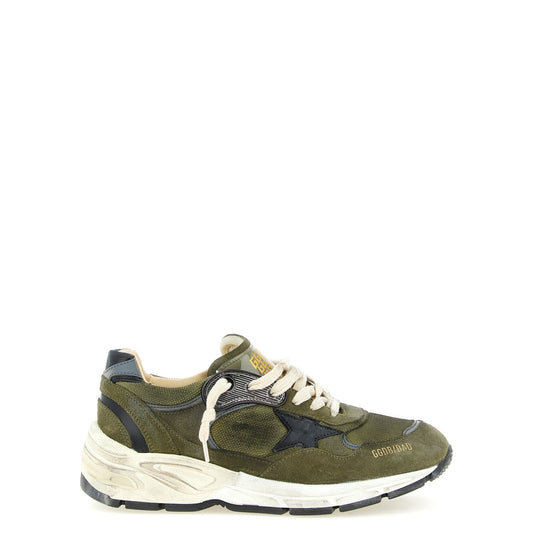 Golden Goose Bicolor Leather Athletic Sneakers