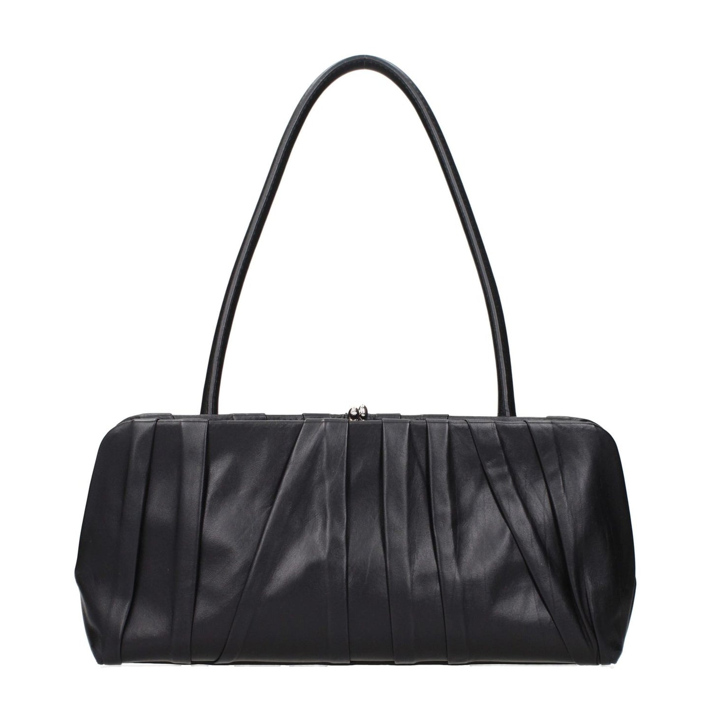 Jil Sander Black Leather Shoulder Bag