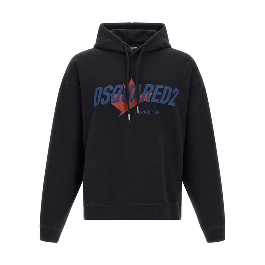 Dsquared² Black Cotton Sweatshirt