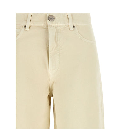 PINKO Beige Cotton Jeans Denim