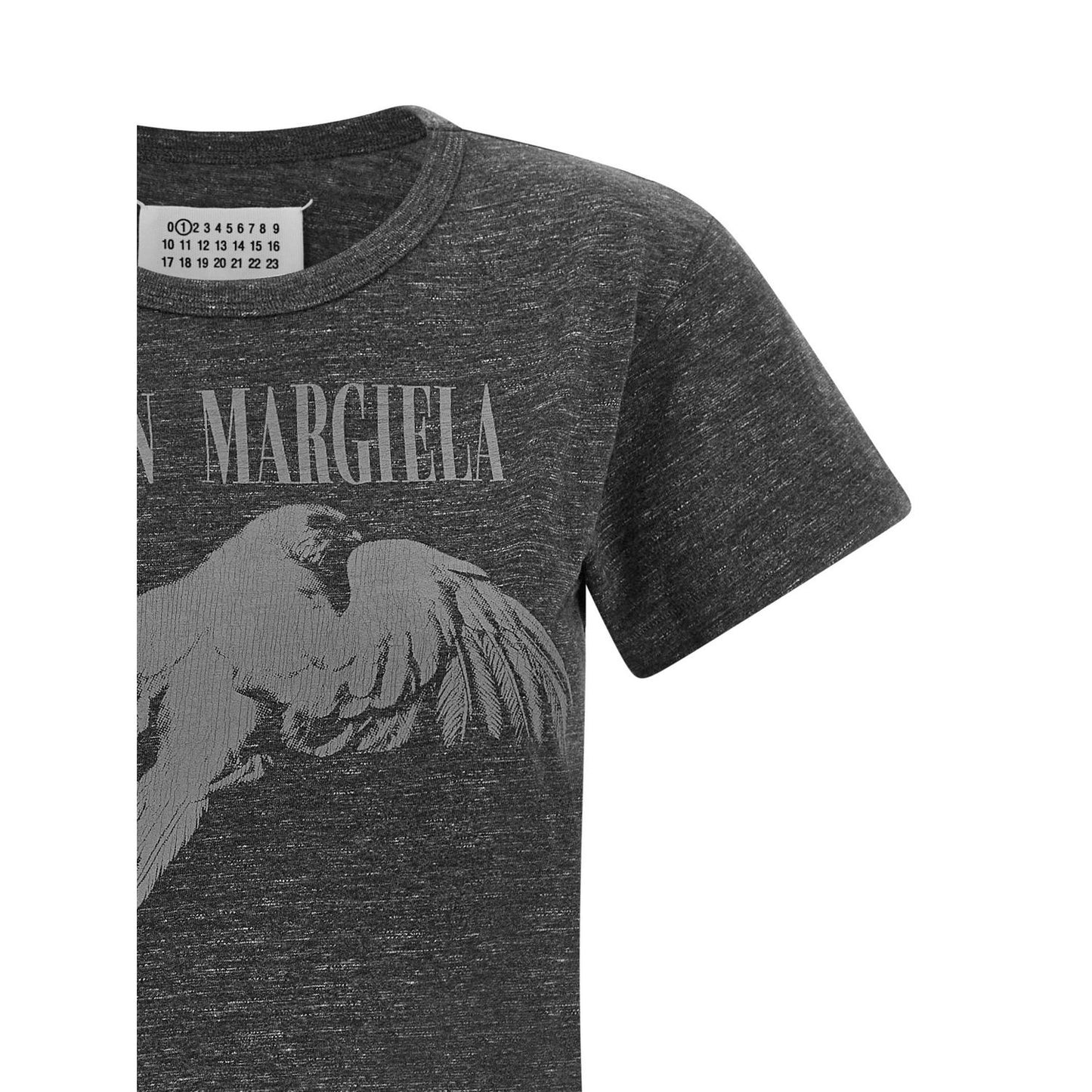 Maison Margiela Gray Cotton T-Shirt