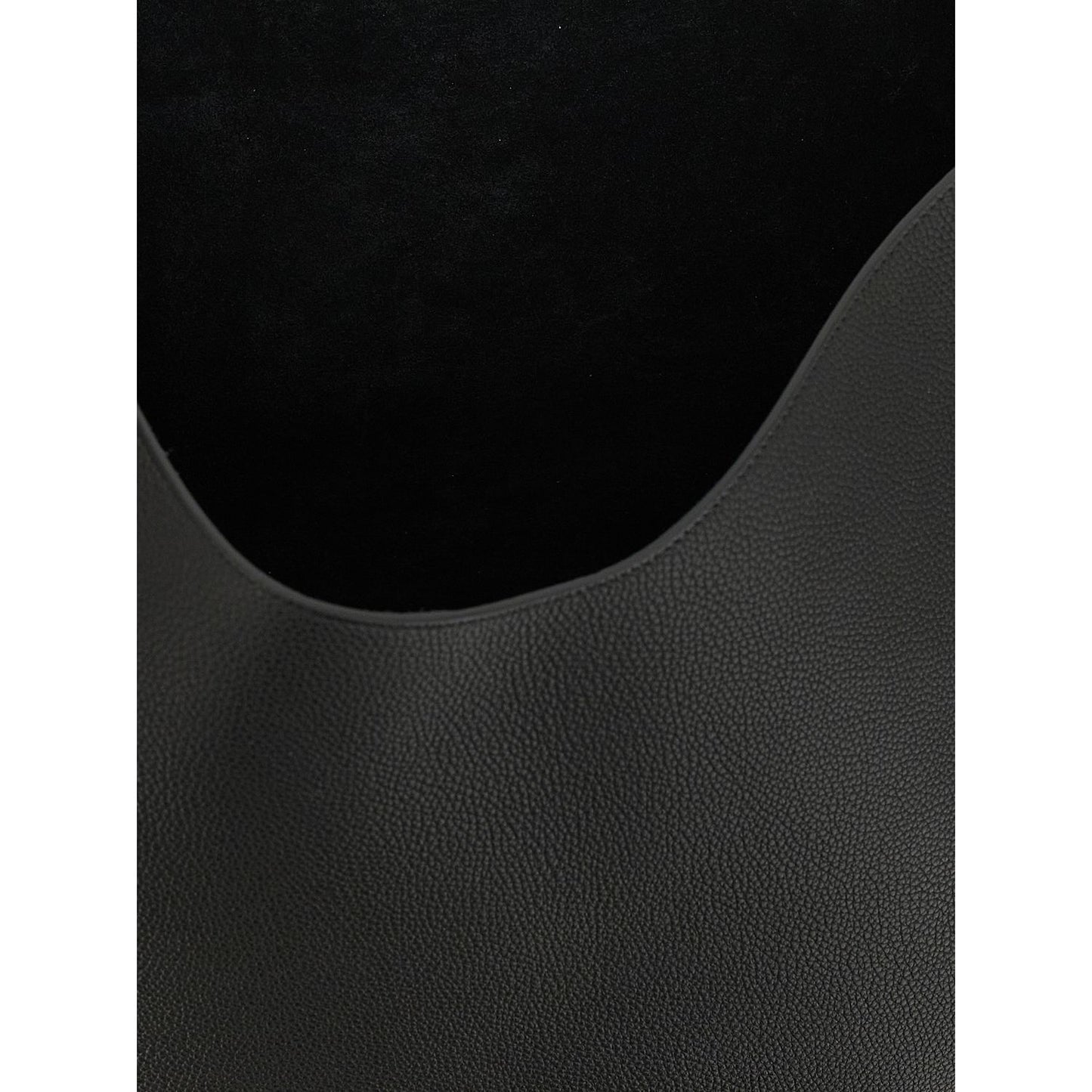 Khaite Black Calfskin Tote Bag
