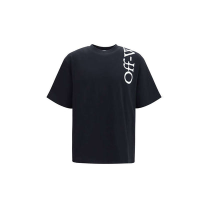 Off-White Black Cotton T-Shirt