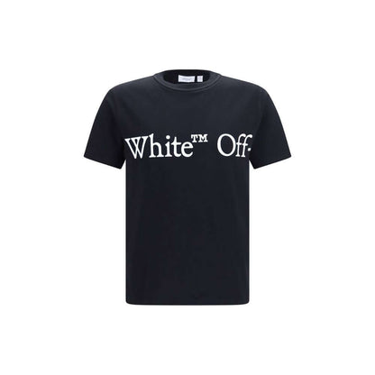 Off-White Black Cotton T-Shirt