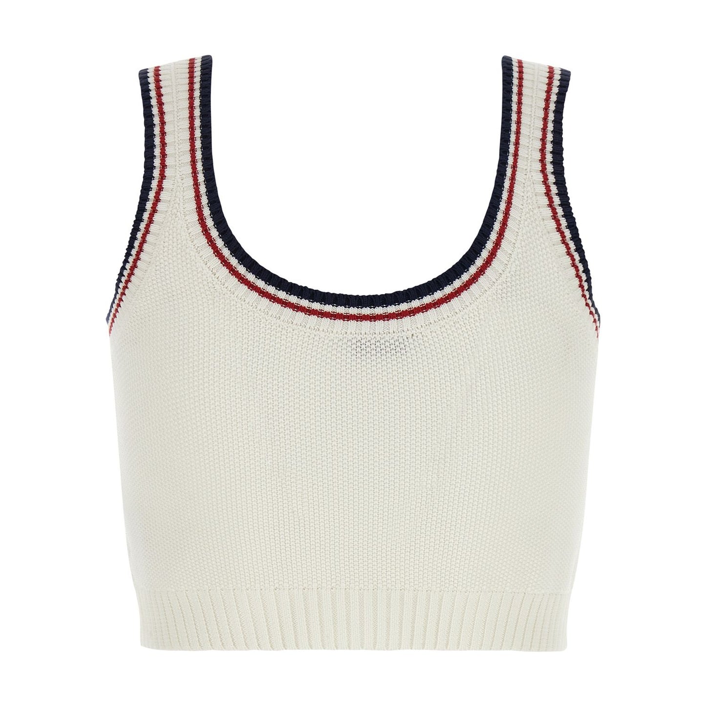 Brunello Cucinelli White Cotton Top