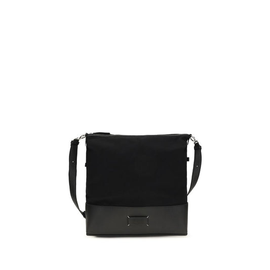 Maison Margiela Black Calf Leather Bos Taurus Shoulder Bag