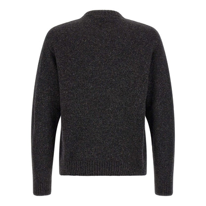Moschino Gray Wool Cardigan