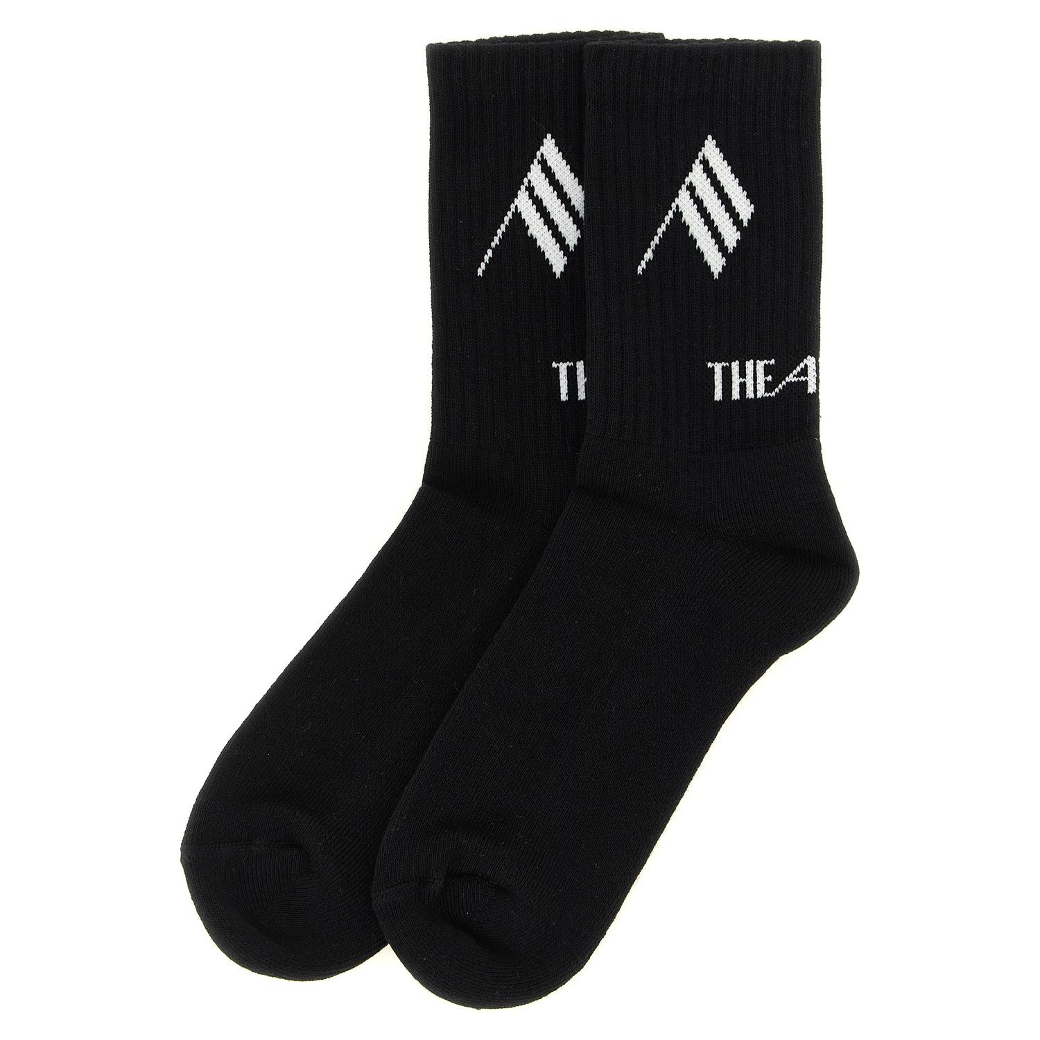 The Attico Bicolor Cotton Socks