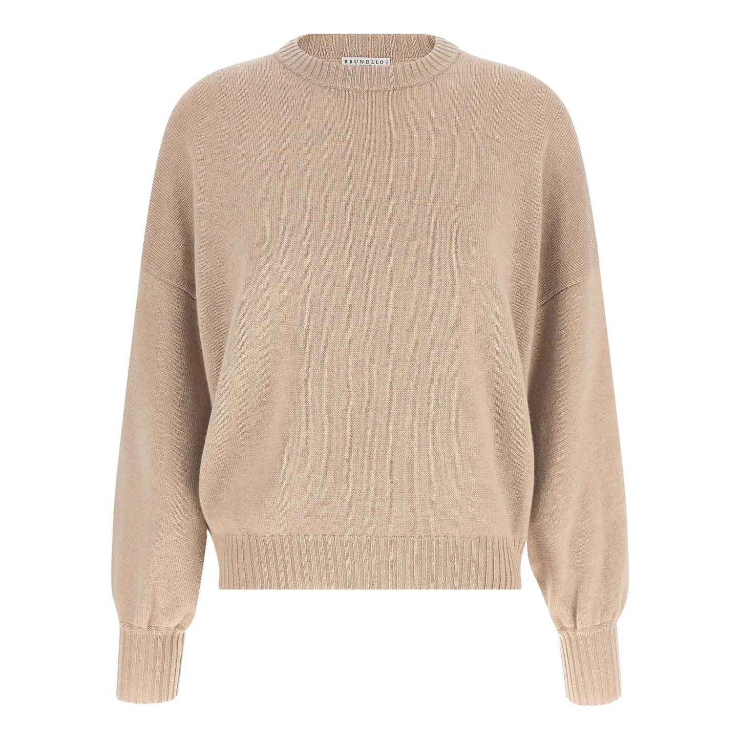 Brunello Cucinelli Beige Cashmere Cardigan
