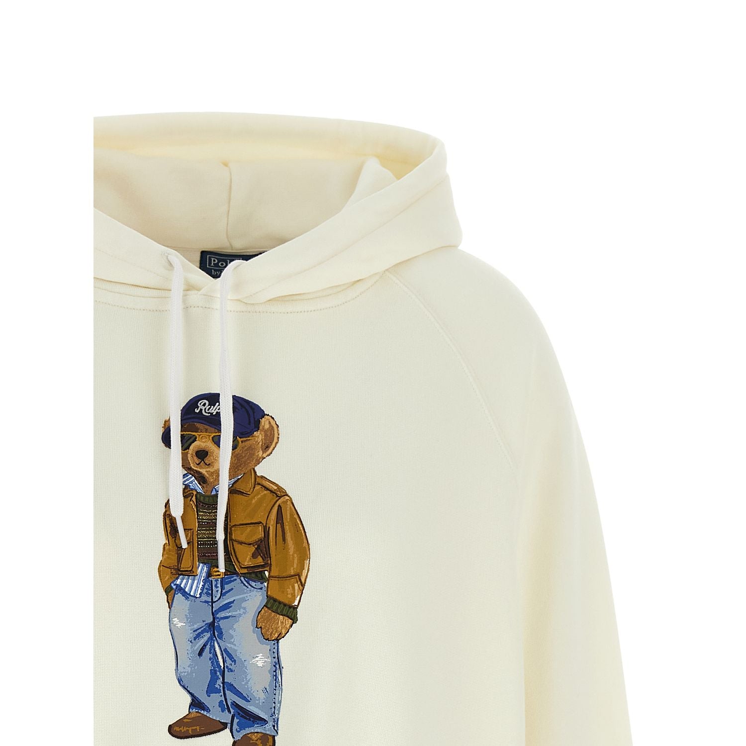Polo Ralph Lauren White Cotton Sweatshirt