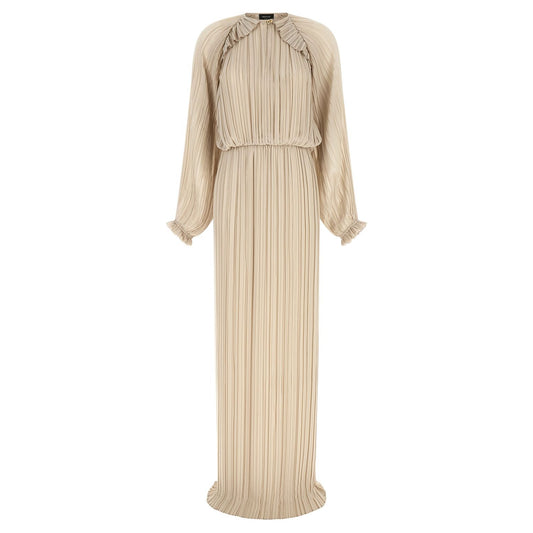 Fabiana Filippi Beige Polyester Long Dress