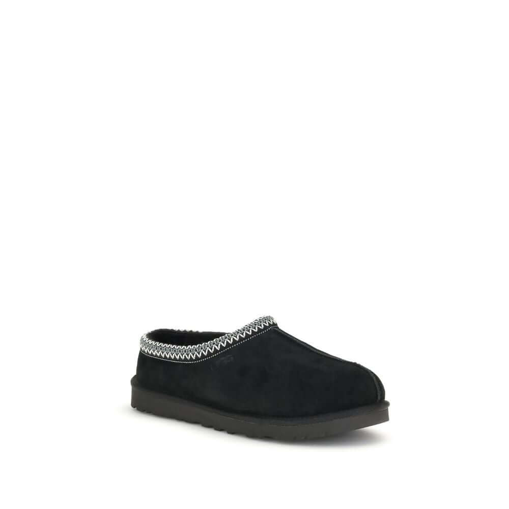 UGG Black Leather Mules