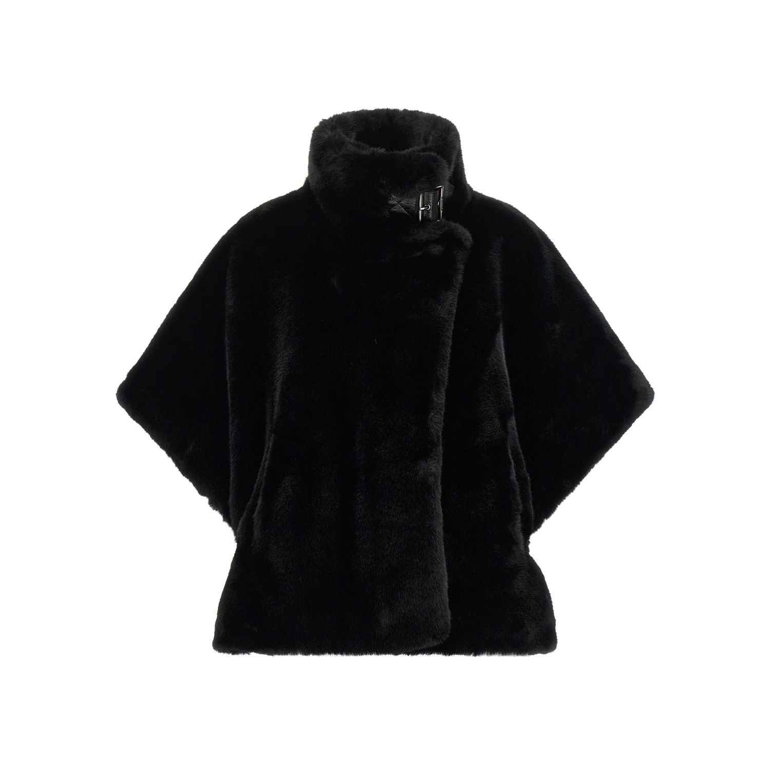 PINKO Black Polyester Coat