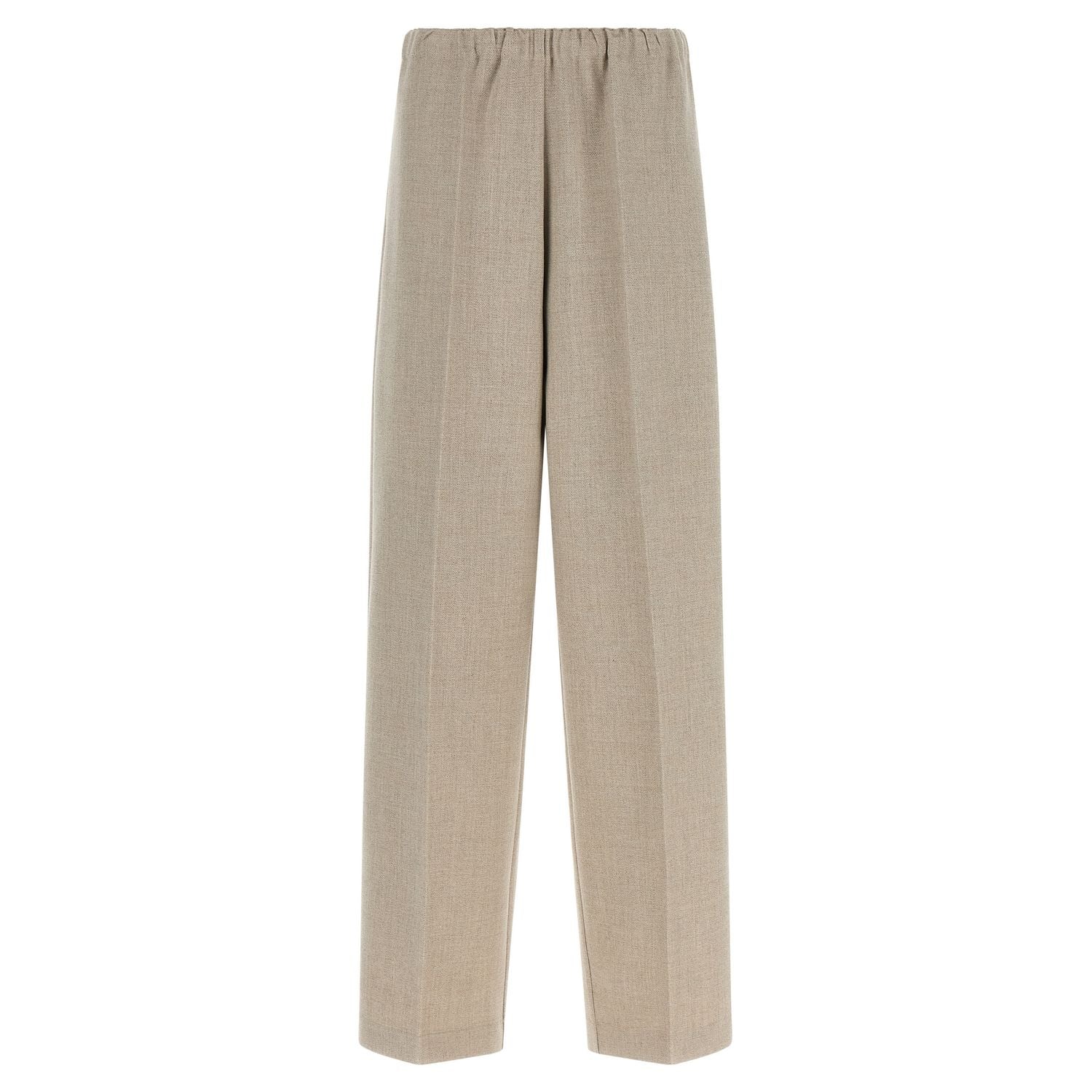 Fabiana Filippi Beige Polyester Casual Pants