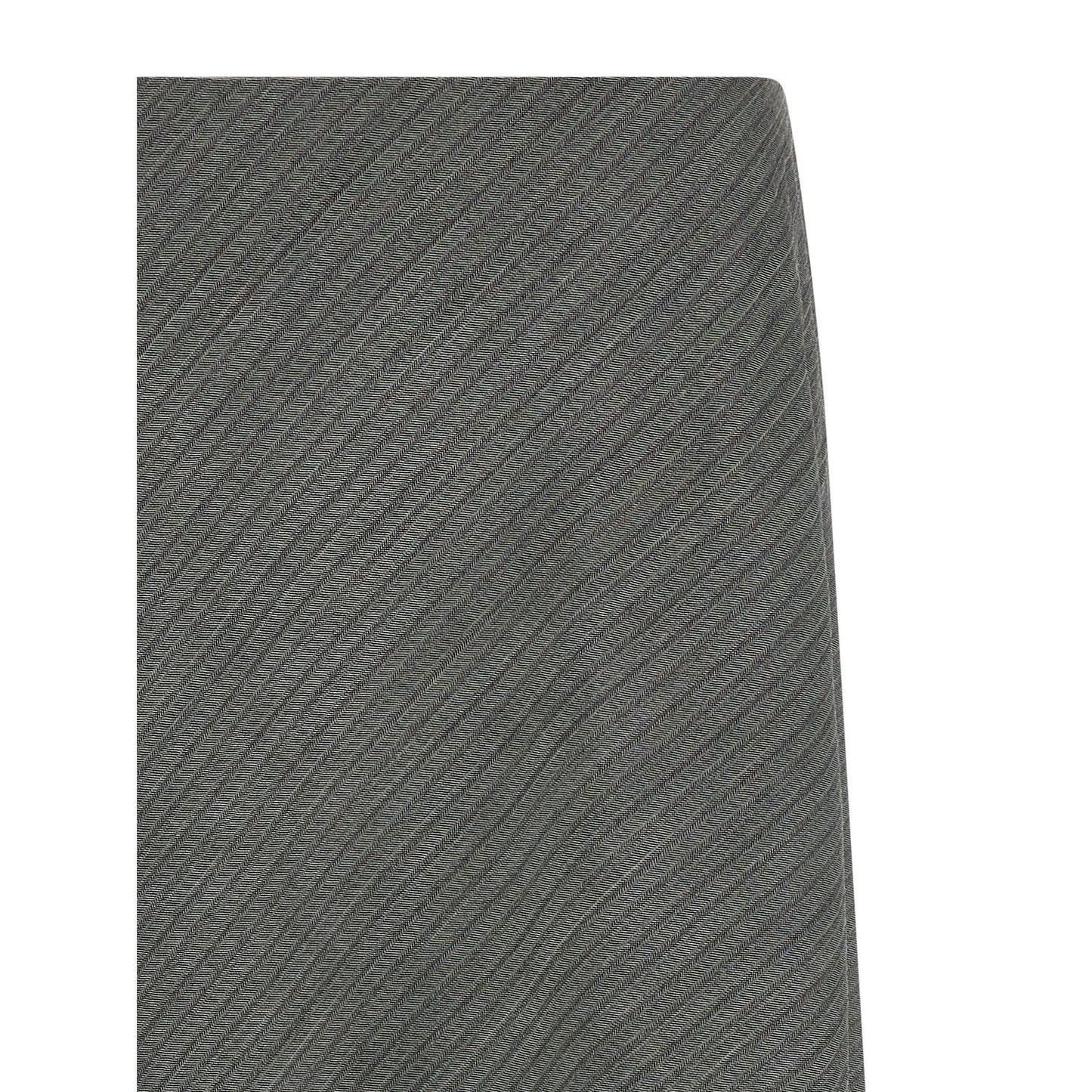 Alberta Ferretti Gray Viscose Mini Skirt