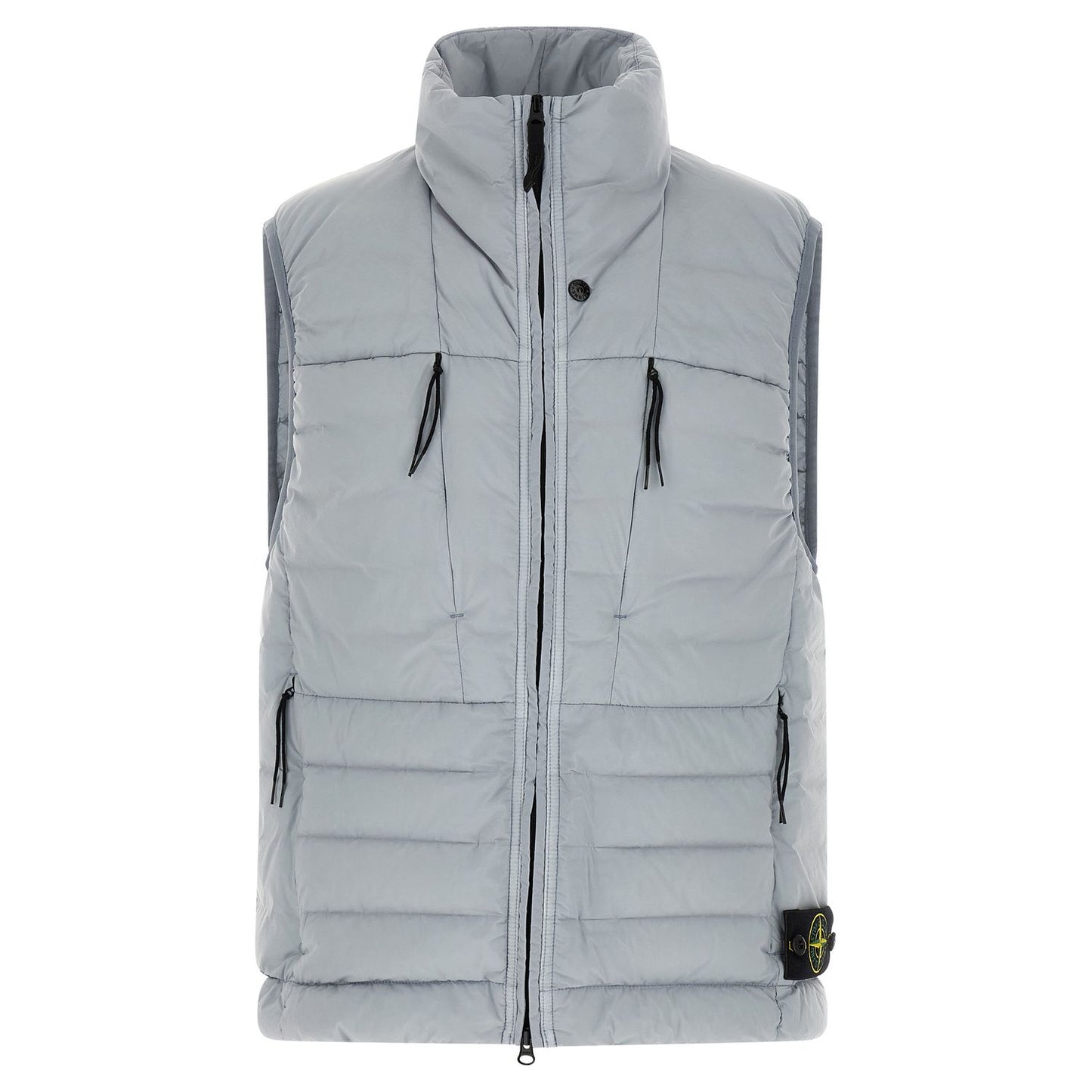 Stone Island Gray Polyamide Sleeveless Jacket
