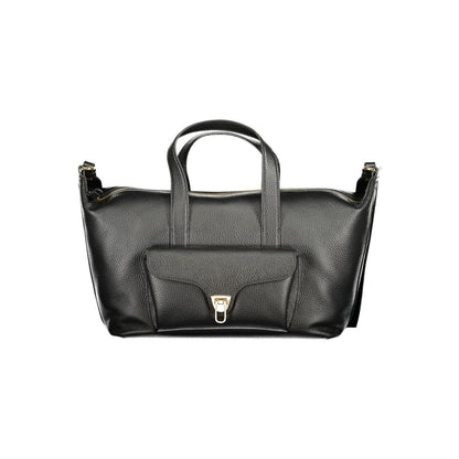 Coccinelle Black Leather Handbag