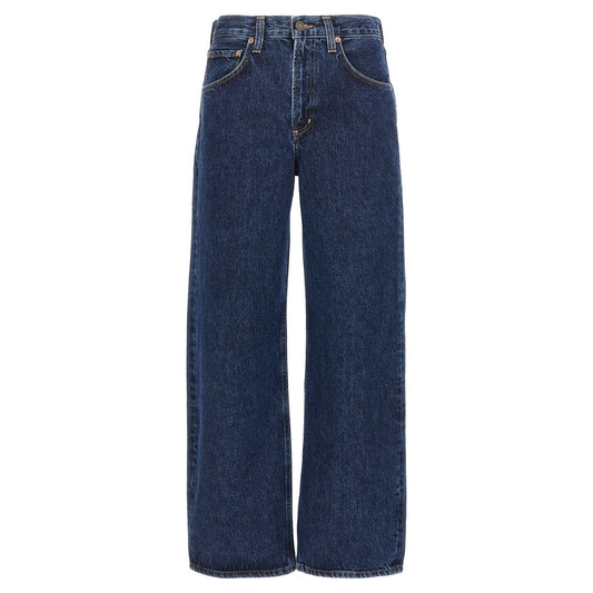 Agolde Blue Cotton Jeans Denim