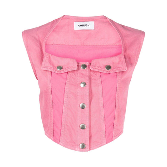 Ambush Top Pink Topwear Ambush