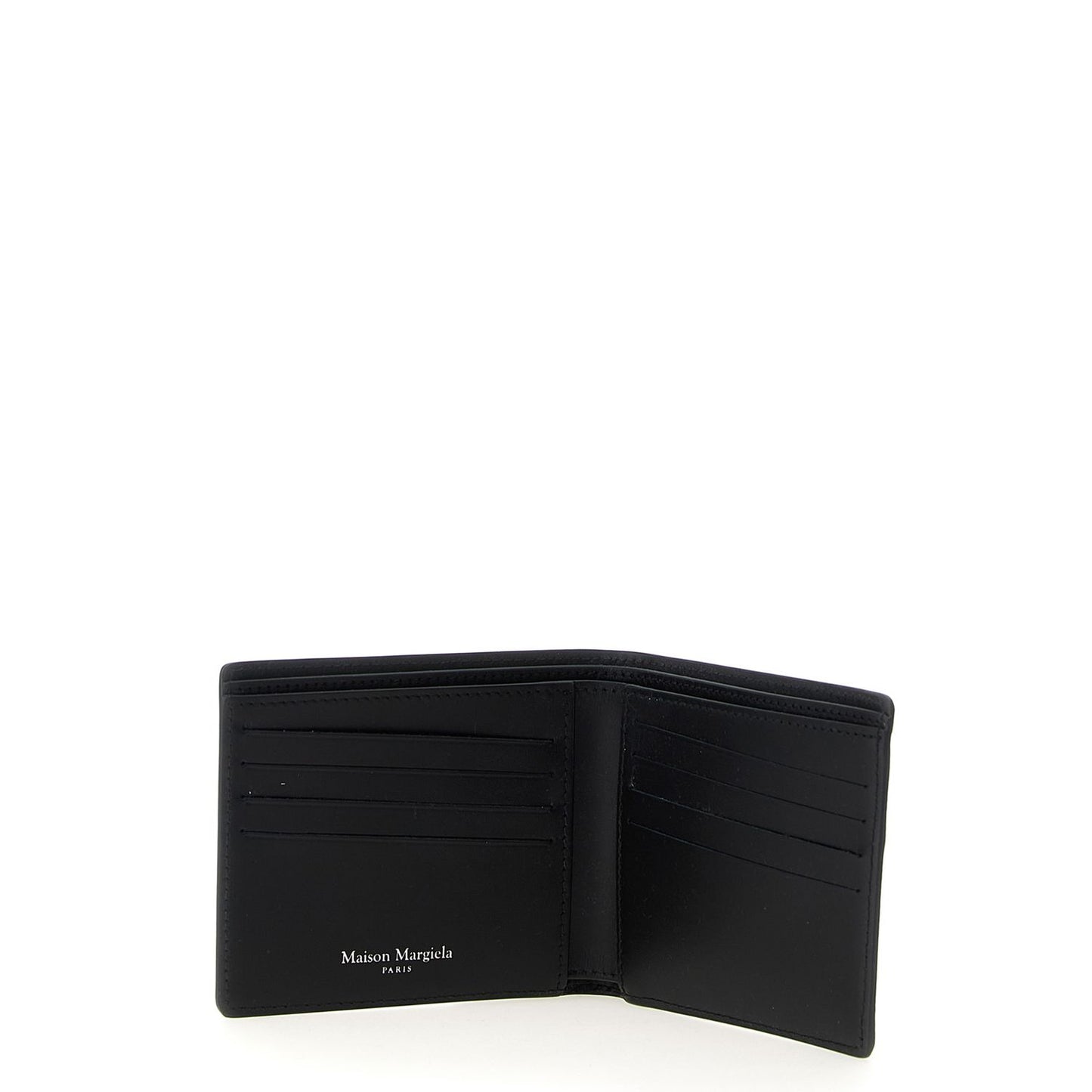 Maison Margiela Black Leather Wallet